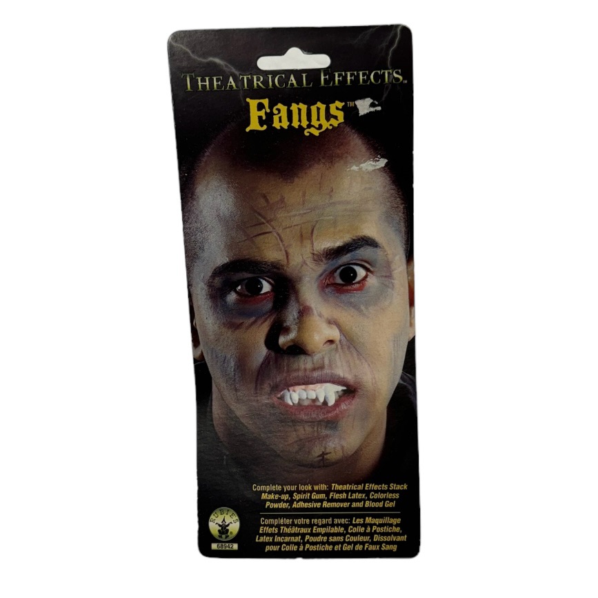 Rubies Theatrical Effects Fangs Perfect For Costumes Brand New In Packaging